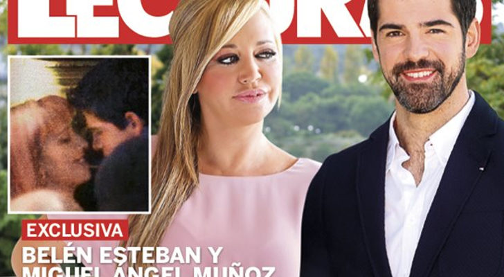 Portada de 'Lecturas' con Belén Esteban y Miguel Ángel Muñoz