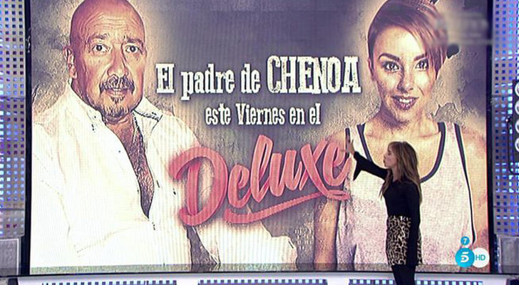 El padre de Chenoa visitará 'Sálvame Deluxe'