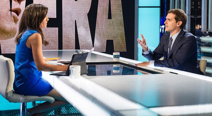 Albert rivera, el líder de Ciudadanos, en 'El Objetivo'