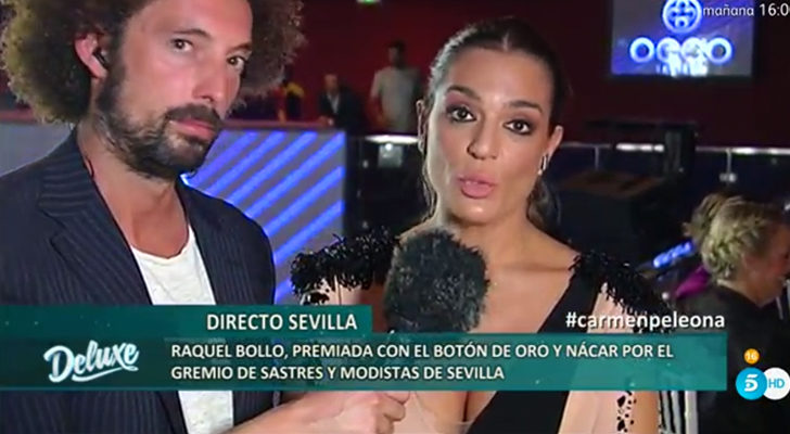 Raquel Bollo hace una conexión en directo con &#39;Sálvame Deluxe&#39;