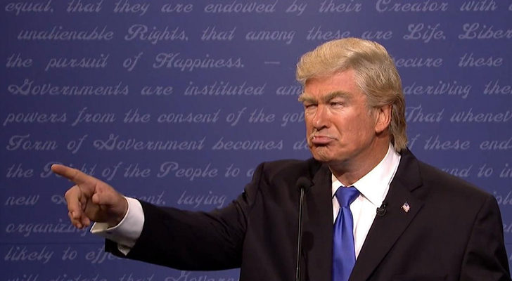 Alec Baldwin como Donald Trump en 'SNL'