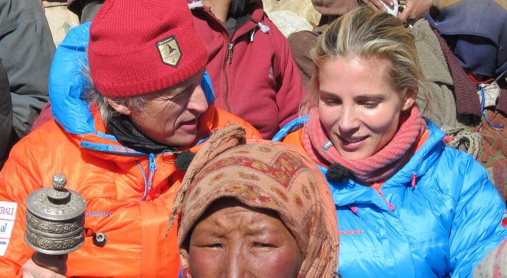 Jesús Calleja junto a Elsa Pataky en 'Planeta Calleja'