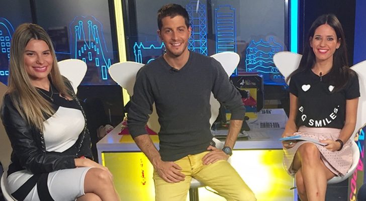 María Lapiedra, Nando Escribano y Nuria Marín en 'Cazamariposas'