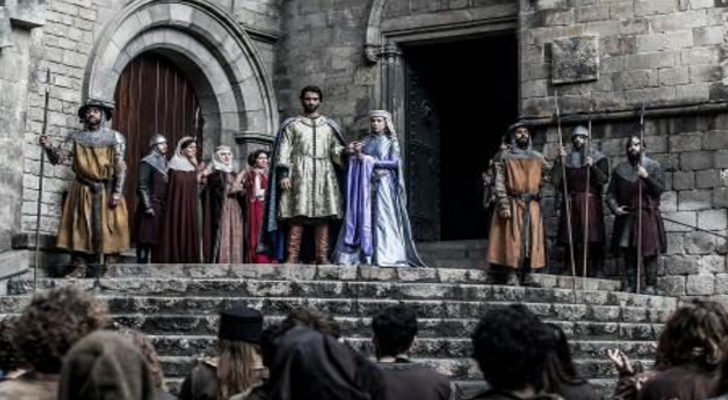 Instantánea de un capítulo de 'La catedral del mar'