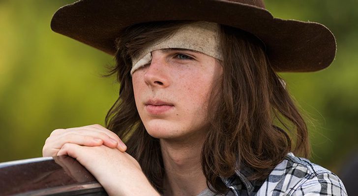 Carl, hijo de Rick, en 'The Walking Dead'