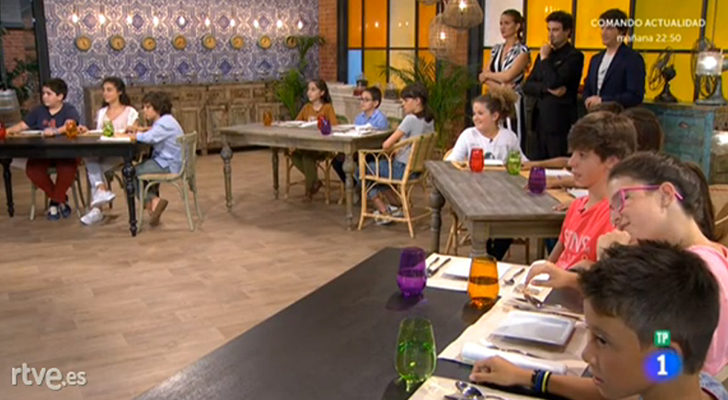 Los exaspirantes de 'Masterchef Junior' han juzgado los platos de los concursantes