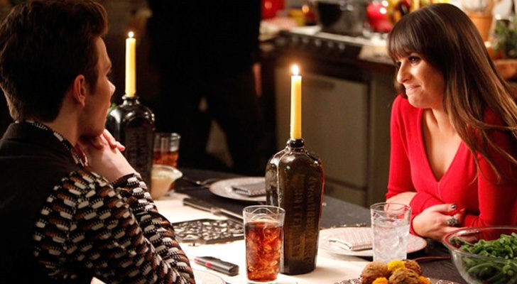  La cena solitaria de Kurt y Rachel en 'Glee'