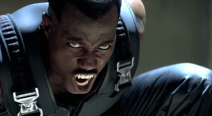 Blade encarnado para el cine por Wesley Snipes