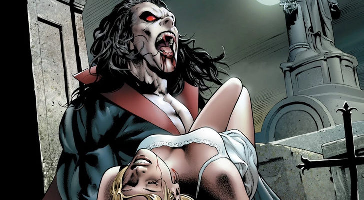 Morbius, The Living Vampire, en plena transformación