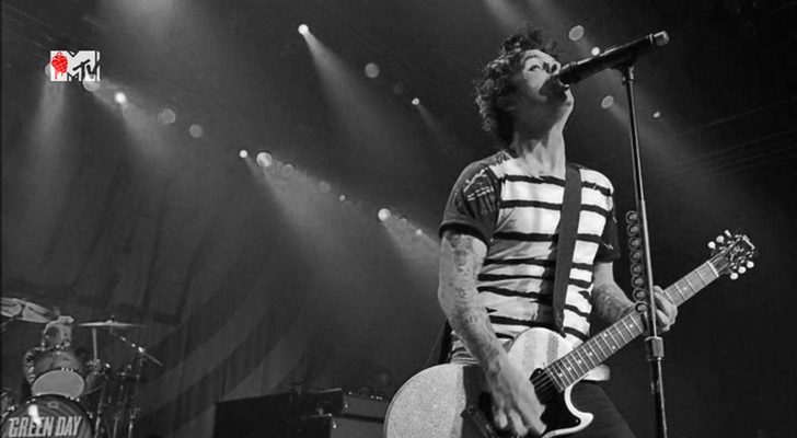 Billie Joe Amstrong en un concierto