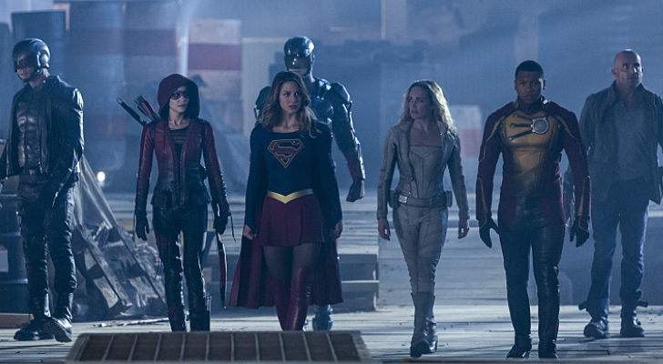 Imagen del crossover de los superhéroes de The CW
