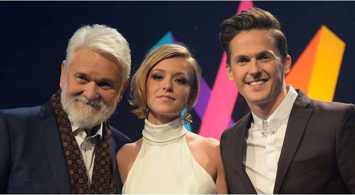 Los presentadores del Melodifestivalen 2017