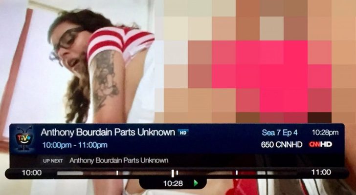 El fotomontaje que pretendía demostrar que la CNN emitió porno 