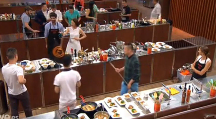 Los comensales de &#39;MasterChef Celebrity&#39; asombraron a los participantes con selfies