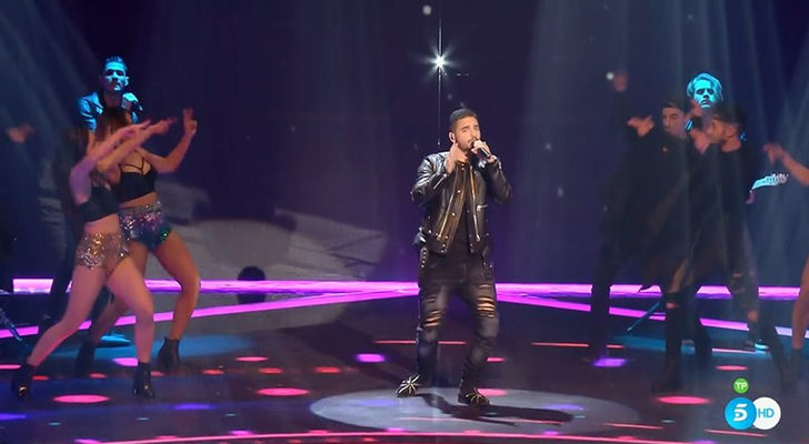 Actuación de Maluma en &#39;La Voz&#39;