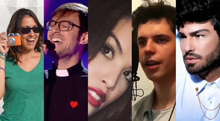 Detergente Líquido, el Padre Damián, Shannel, Pedro Elipe y Fruela, finalistas del Eurocasting