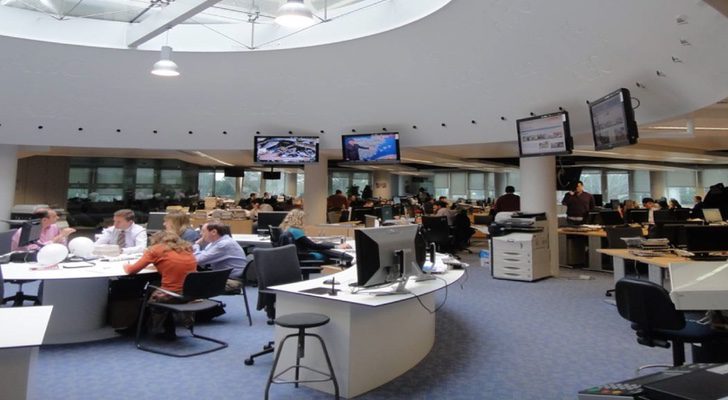 Redacción del periódico ABC