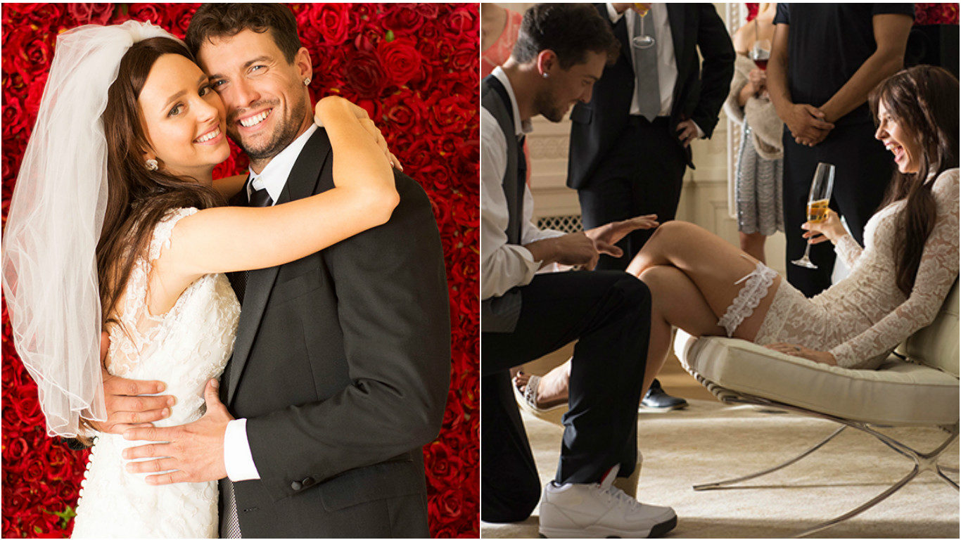 La boda de Britney Spears y Kevin Federline, interpretado por Clayton Chitty