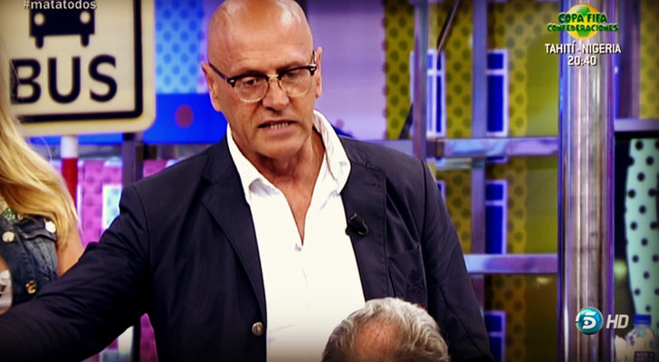 Kiko Matamoros en una de sus intervenciones en 'Sálvame'