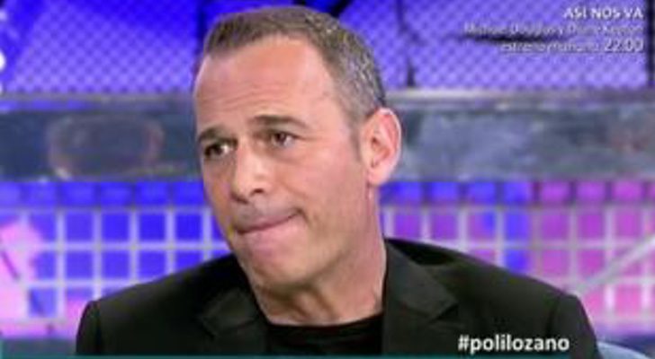 Carlos Lozano durante su entrevista en 'Sálvame Deluxe'