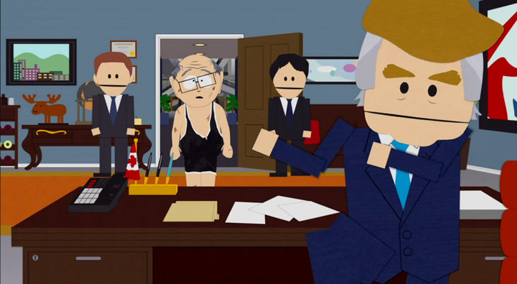 Trump y Garrison, en 'South Park'