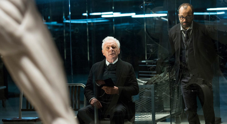 Ford y Bernard, personajes de 'Westworld'