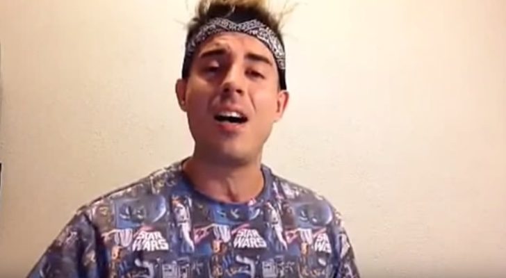 Ektor Pan en su directo de Periscope