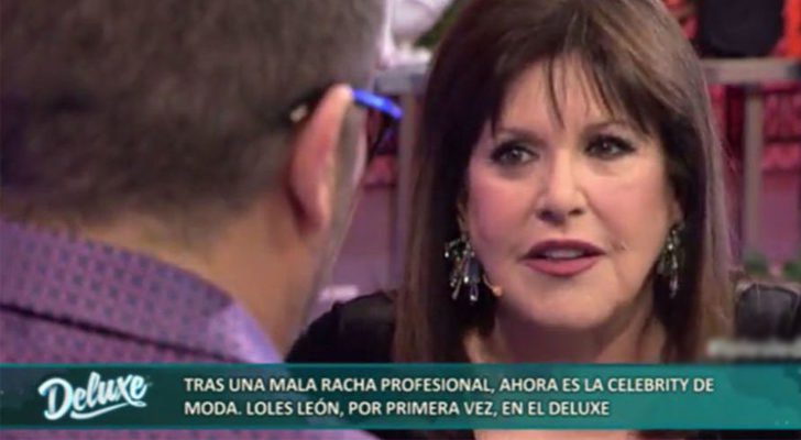 Loles León en 'Sálvame Deluxe'