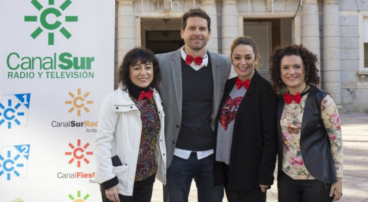 Toñi Moreno y Miguel de Miguel, presentadores de las Campanadas 2016 en Canal Sur