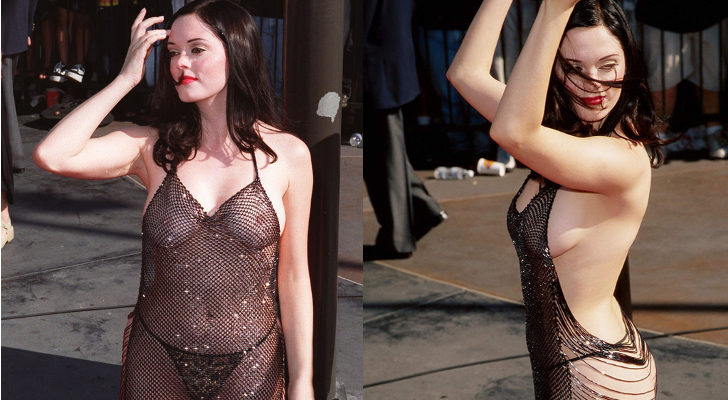 Rose McGowan en los MTV de 2002