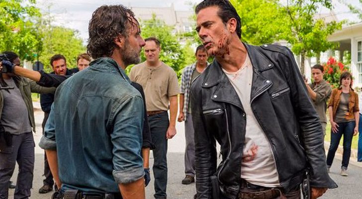 Negan y Rick en 'The Walking Dead'
