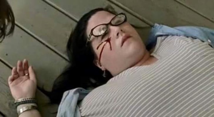 Olivia, asesinada en 'The Walking Dead'