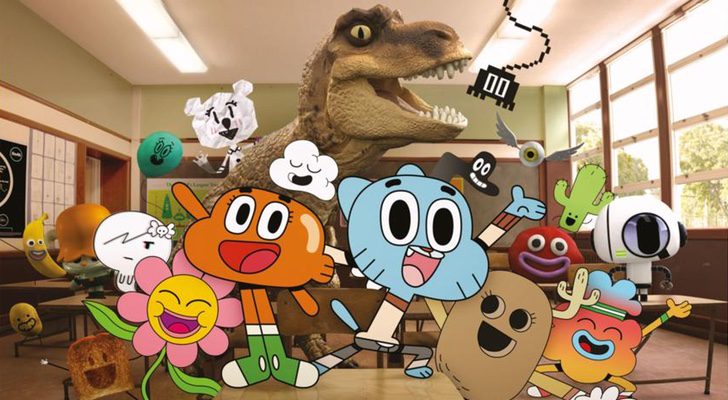 Los protagonistas de Gumball