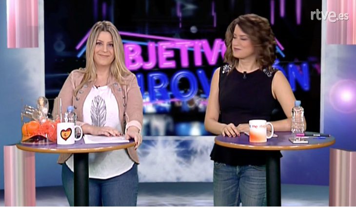 Irene Mahía y Paloma González, presentadoras de 'Spain Calling'