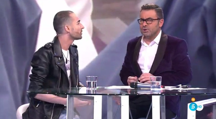 Miguel durante su entrevista con Jorge Javier