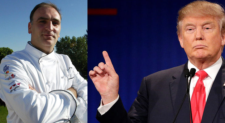 José Andrés y Donald Trump, citados a juicio