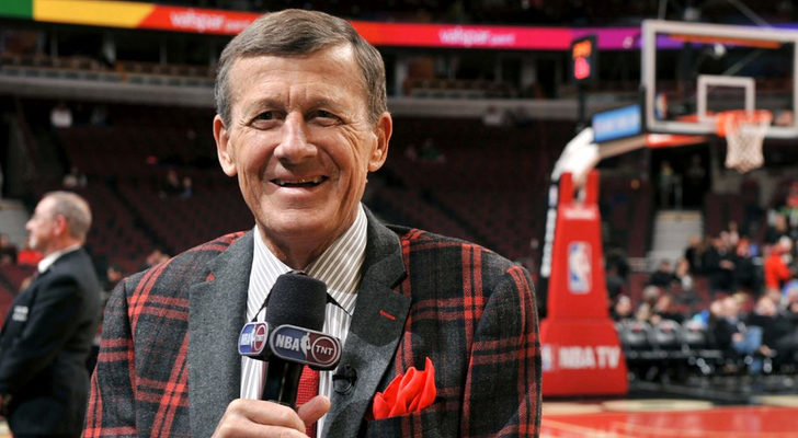 Craig Sager, reportero de Turner Sports en la NBA