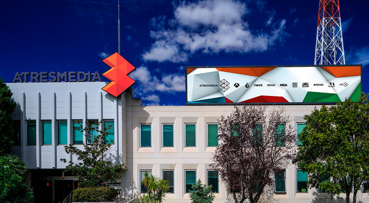 Fachada sede Atresmedia