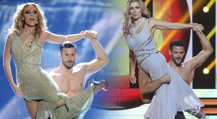 Silvia Abril imita a Edurne en Eurovisión