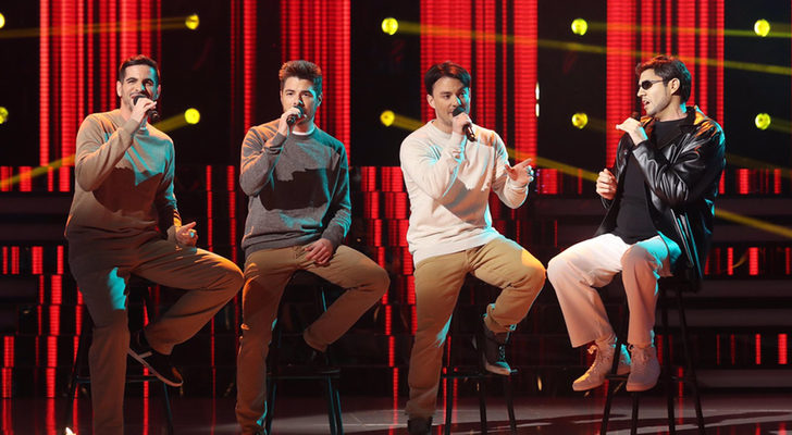 Edu Cayuela, NeiRAK y Wences junto a David Guapo