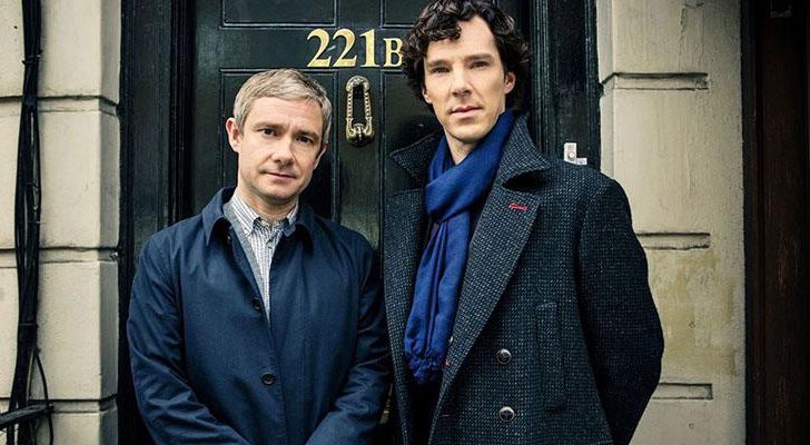 Martin Freeman y Benedict Cumberbatch en 'Sherlock' de BBC One