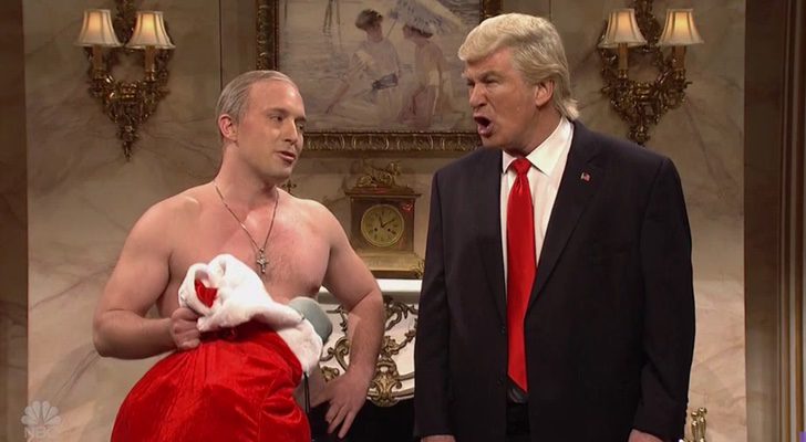 Vladimir Putin y Donald Trump, imitados en 'SNL'