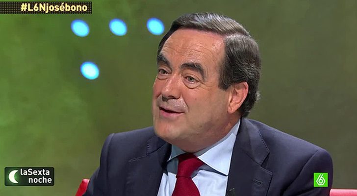 José Bono durante su entrevista en 'laSexta Noche'
