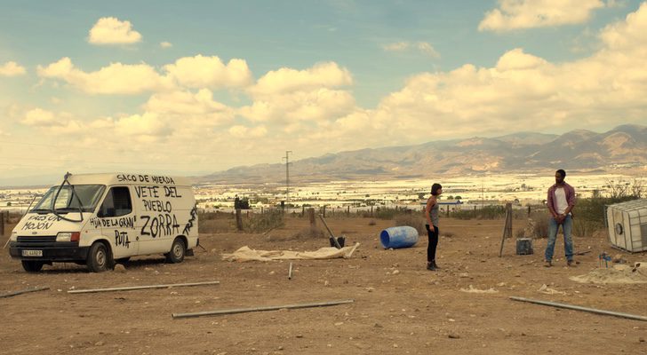 Escena del último capítulo de 'Mar de Plástico'