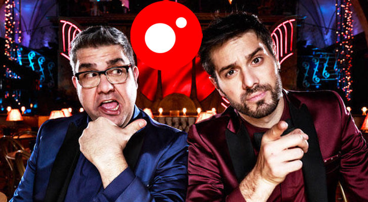 Los humoristas españoles Florentino Fernández y Dani Martínez