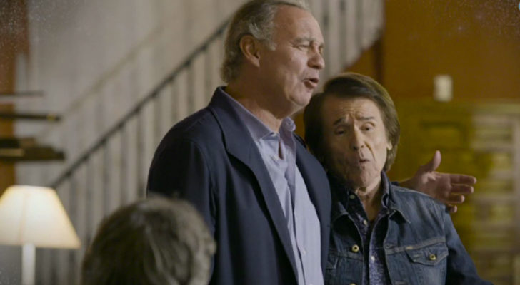 Bertín Osborne junto a Raphael, el primer invitado de la tercera temporada