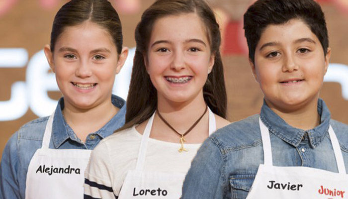 Alejandra, Loreto y Javier fueron los primeros aspirantes en despedirse de 'MasterChef Junior'