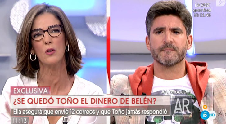 Toño y su cara a cara con Paloma García Pelayo