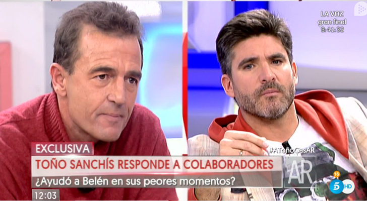 Alessandro Lequio en la entrevista a Toño