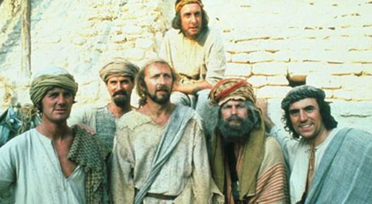 Los Monty Python en "La vida de Brian"